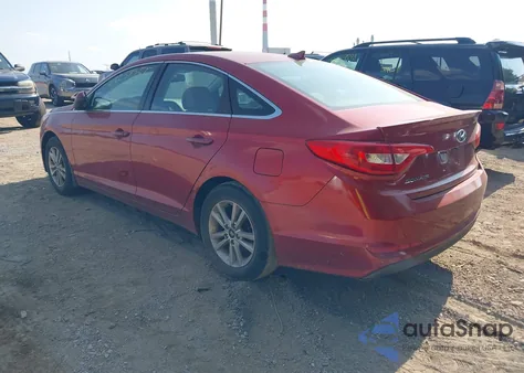 2015 Hyundai Sonata Se z USA, uszkodzony, nr VIN 5NPE24AF5FH156475